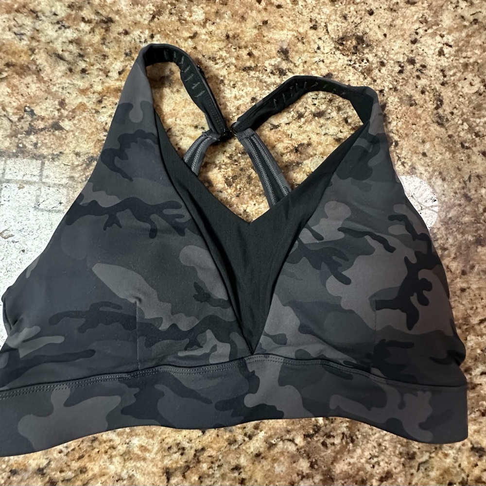 Zyia Active Forest Camo Mesh Bra XL